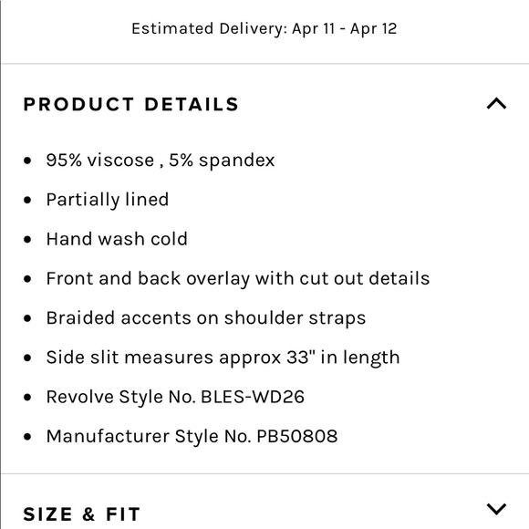 NWT Blessed are the Meek cutout maxi - Picture 5 of 7